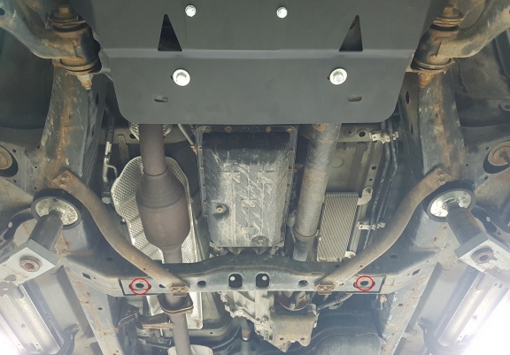 Steel gearbox guard for Toyota 4Runner