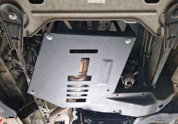 Steel catalytic converter guard/cat lock for Renault Trafic