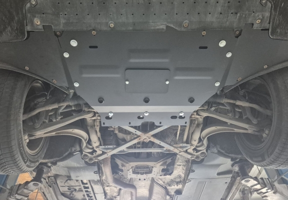 Steel sump guard for Audi A4 B8, petrol