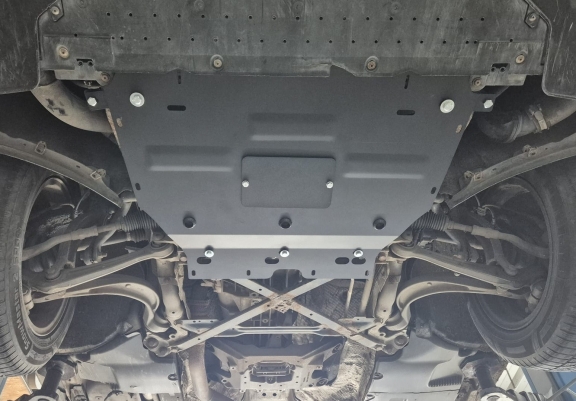 Steel sump guard for Audi A4 B8, petrol