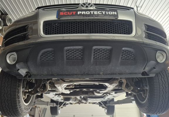 Steel sump guard for Volkswagen Touareg 7L