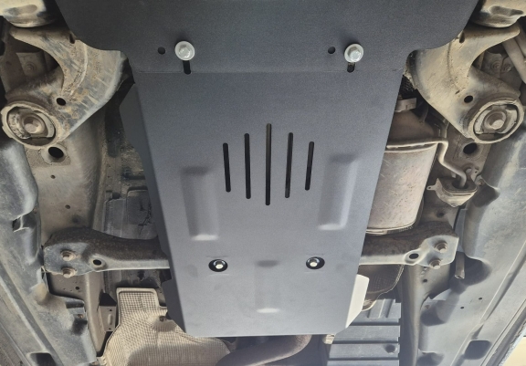 Steel manual and automatic gearbox guard for Porsche Cayenne