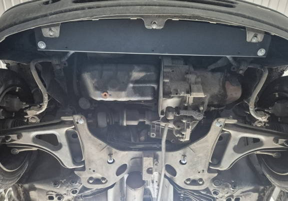 Steel sump guard for Renault Twingo