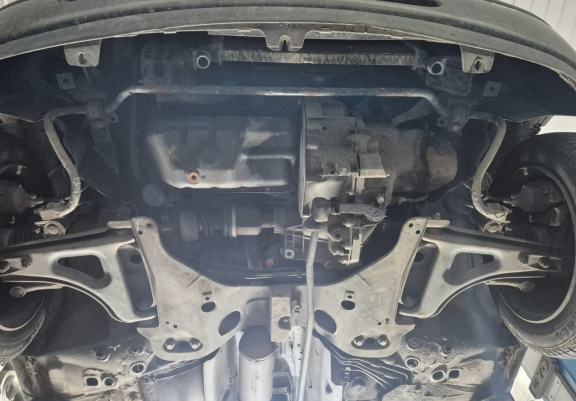 Steel sump guard for Renault Twingo