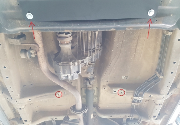 Steel sump guard for Suzuki Grand Vitara - promotional package