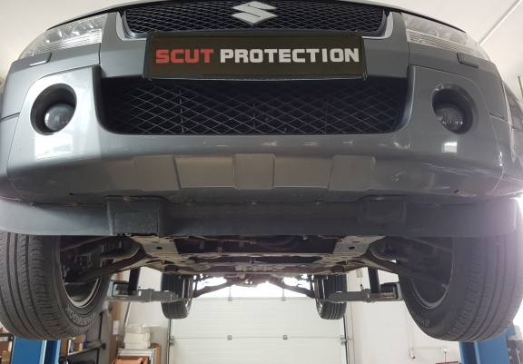 Steel sump guard for Suzuki Grand Vitara - promotional package