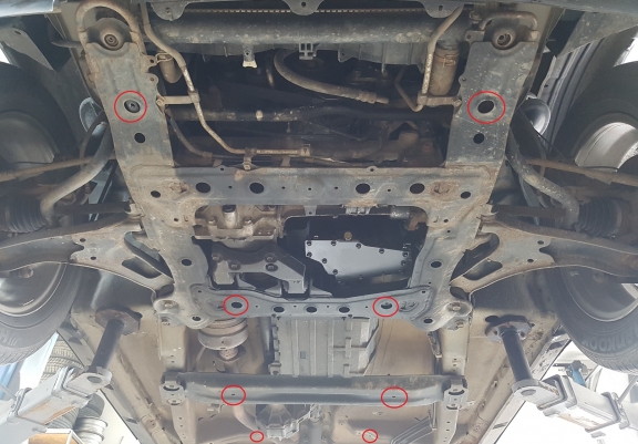 Aluminium sump guard for Suzuki Grand Vitara - promotional package