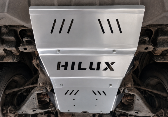 Aluminum radiator guard for Toyota Hilux Revo