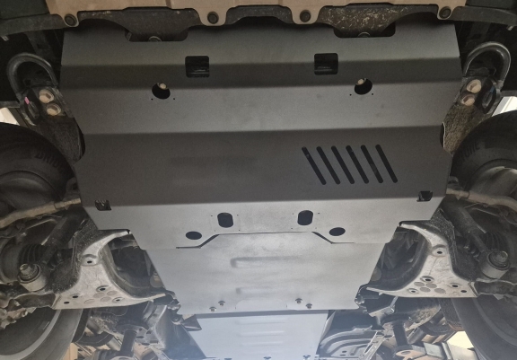 Steel sump guard for Toyota Land Cruiser - promotional package