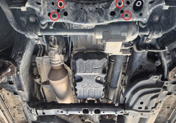 Aluminium sump guard for Toyota Land Cruiser - promotional package