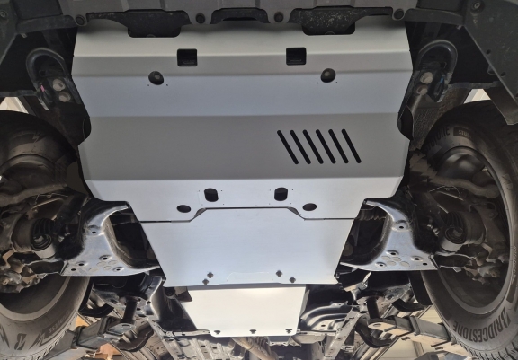 Aluminium sump guard for Toyota Land Cruiser - promotional package
