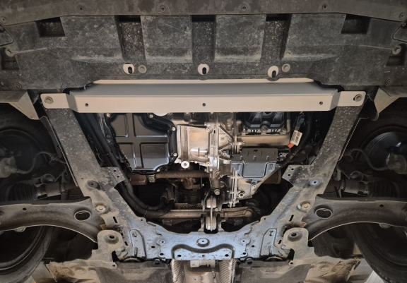 Aluminum sump guard for Dacia Duster- 4x2