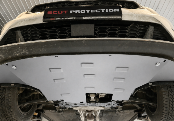 Aluminum sump guard for Kia C eed
