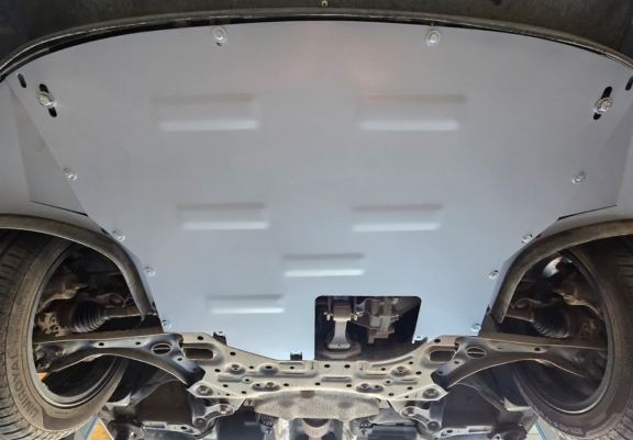 Aluminum sump guard for Hyundai i30