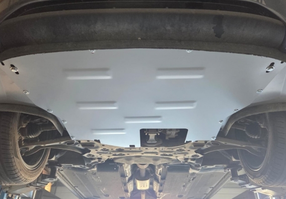 Aluminum sump guard for Hyundai i30