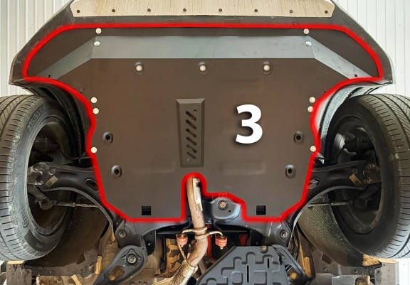 Steel sump guard for BYD Seal U - DM-i