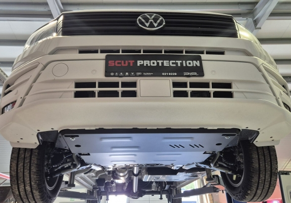 Steel sump guard for Vw Crafter