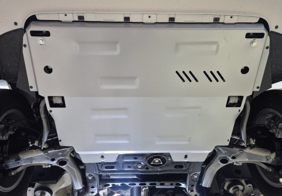 Aluminum sump guard for Vw Crafter