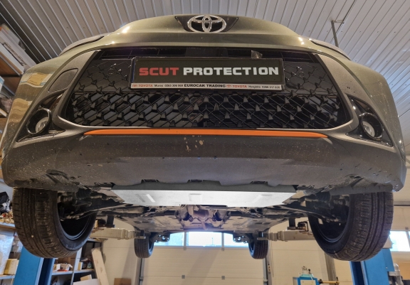 Aluminium  sump guard for Toyota Aygo X