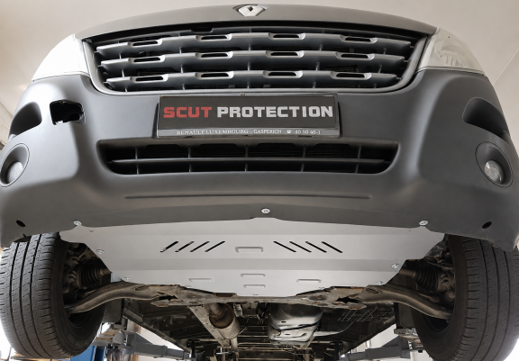Aluminium  sump guard for Nissan Interstar
