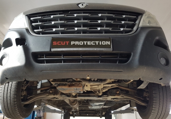 Aluminium  sump guard for Nissan Interstar