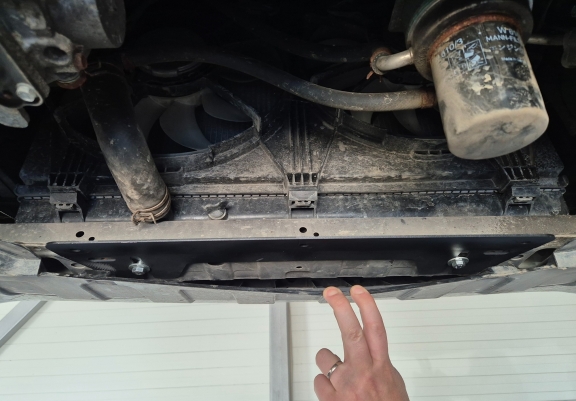 Aluminum sump guard for Mitsubishi Eclipse Cross