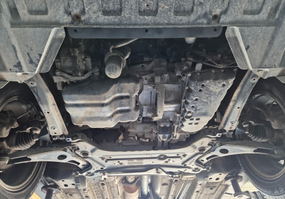 Aluminum sump guard for Mitsubishi Eclipse Cross