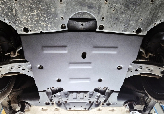 Steel sump guard for Toyota BZ4X