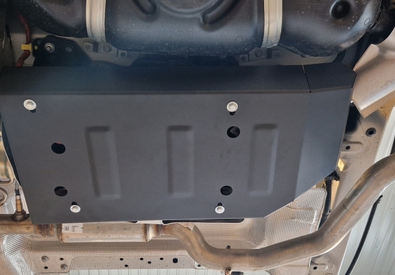 Steel AdBlue tank guard for Fiat Ducato
