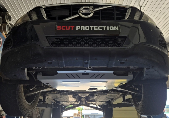 Aluminum sump guard for Ford Mondeo 4