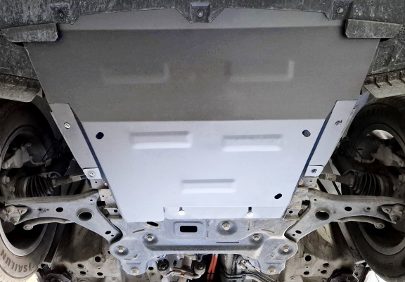 Aluminum sump guard for Exeed LX