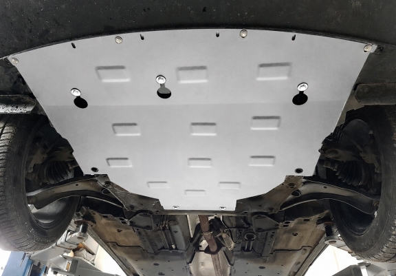 Aluminium  sump guard for Renault Kadjar