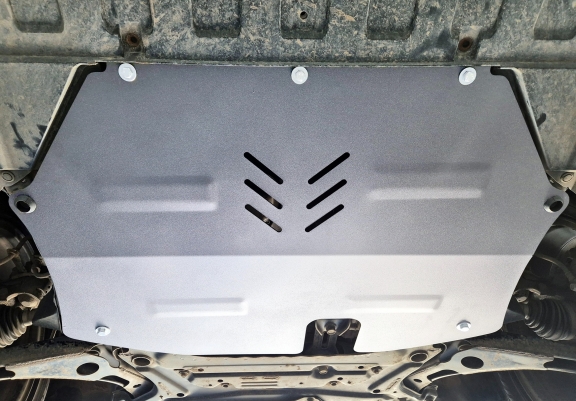 Aluminum sump guard for Mitsubishi Outlander