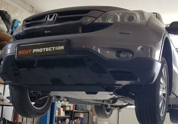 Aluminum sump guard for Honda CR-V