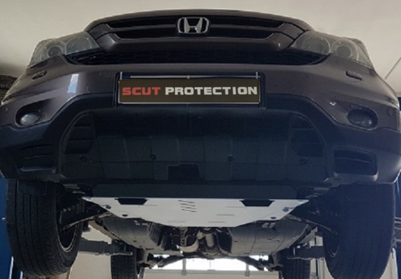 Aluminum sump guard for Honda CR-V