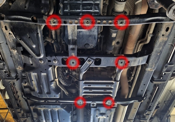 Steel gearbox guard for Jeep Wrangler - JL