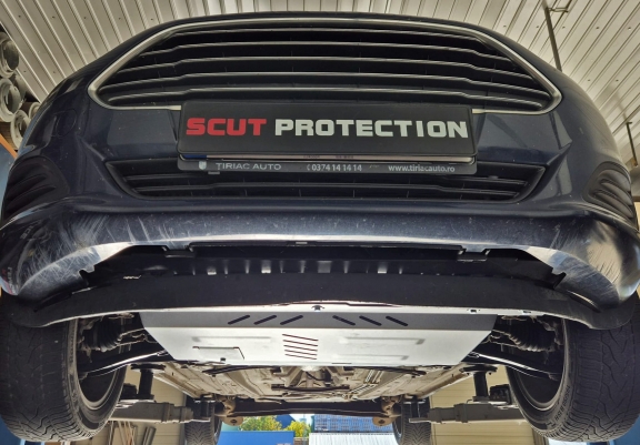 Steel sump guard for Ford B-Max