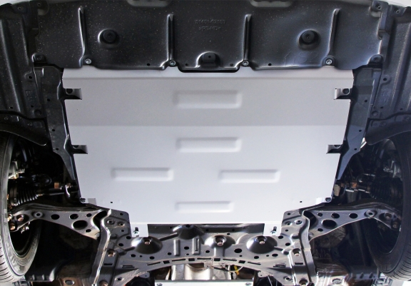 Aluminum sump guard for Suzuki Swace