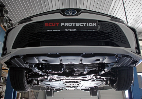 Aluminum sump guard for Suzuki Swace